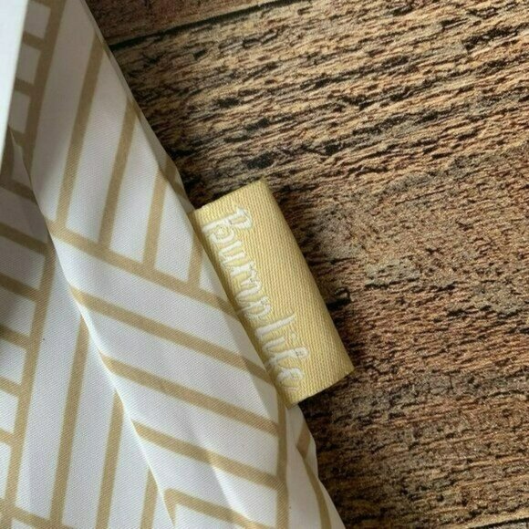 Ubbi On The Go Travel Diaper Beige and White Changing Mat with bag baby NWTs - Picture 2 of 7